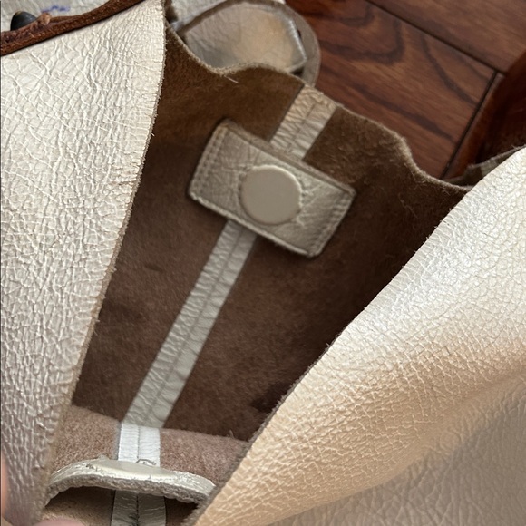 steven by steve madden white leather boho bag - Picture 9 of 9